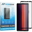Mobigear Premium Sony Xperia 5 II Panzerglas Gehärtetes Glas Displayschutz - Hüllenfreundlich - Schwarz