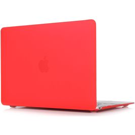 Mobigear Matte MacBook 12 Zoll (2015-2017) Hardcase Hülle MacBook Case - Rot - Model A1534