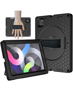 Mobigear Ruggedized iPad Air 5 (2022) Hülle EVA Schaum Backcover + Ständer - Schwarz