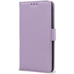 Mobilize Premium Gelly Samsung Galaxy S25 Ultra Hülle Klapphülle Geldbörse - Lila