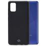 Mobilize Rubber Gelly Samsung Galaxy A41 Hülle Flexibles TPU Backcover - Matt Black