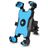 Mobigear PushHold Fahrradhalterung Lenkerhalterung Klemme Universal - Blau