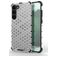 Mobigear Honeycomb Samsung Galaxy S23 Plus Hülle Hardcase Backcover Stoßfest - Weiß