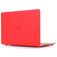 Mobigear Matte MacBook 12 Zoll (2015-2017) Hardcase Hülle MacBook Case - Rot - Model A1534