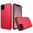 Mobigear Card iPhone 11 Hülle Hardcase Backcover Stoßfest mit Kartenhalter - Rot