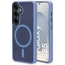 Mobiparts Hardcover Samsung Galaxy S25 MagSafe Hülle Hardcase Backcover - Satin Light Blue