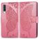 Mobigear Butterfly Samsung Galaxy A50 Hülle Klapphülle Geldbörse - Pink