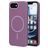 Mobiparts Slim Line iPhone 16e MagSafe Hülle Hardcase Backcover - Imperial Purple
