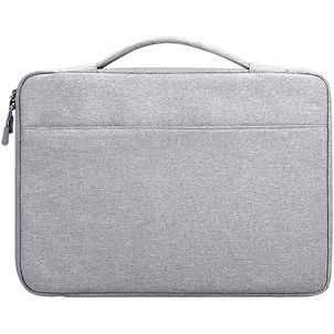 Mobigear Oxford Laptop Aktentasche 13 - 14 Zoll Laptoptasche + Handgriff - Grau