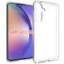 Mobigear Basics Durchsichtig Samsung Galaxy A55 Hülle Flexibles TPU Backcover - Transparent