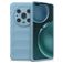Mobigear Bumpy HONOR Magic 4 Pro Hülle Flexibles TPU Backcover - Blau