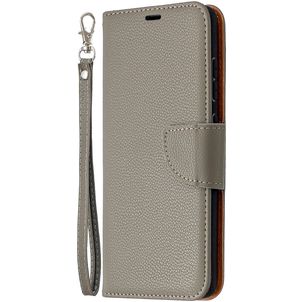 Mobigear Excellent Samsung Galaxy S20 FE Hülle Klapphülle Geldbörse - Grau