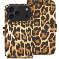 My Style Flex Wallet iPhone 17 Pro Hülle Klapphülle Geldbörse - Wild Leopard