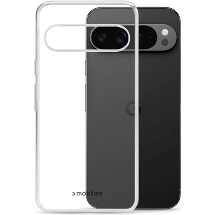 Mobilize Gelly Durchsichtig Google Pixel 9 Pro XL Hülle Flexibles TPU Backcover - Transparent
