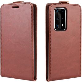 Mobigear Huawei P40 Pro Plus Hülle Flipcase - Braun