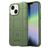 Mobigear Rugged Shield iPhone 14 Hülle Flexibles TPU Backcover Stoßfest - Grün