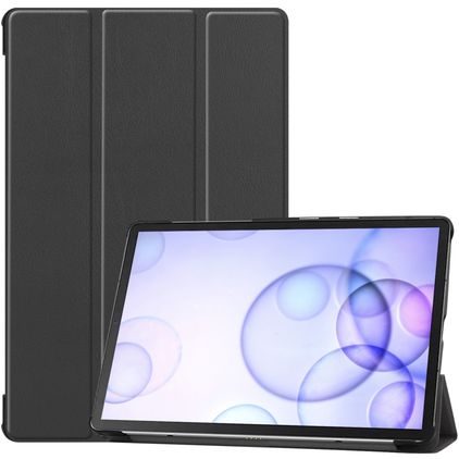 Mobigear Tri-Fold Samsung Galaxy Tab S6 Hülle Klapphülle - Schwarz