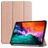 Mobigear Tri-Fold iPad Pro 12.9 Zoll (2021) Hülle Klapphülle - Roségold