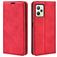 Mobigear Retro Slim Realme C35 Hülle Klapphülle Geldbörse - Rot