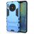 Mobigear Armor Stand Huawei Mate 30 Hülle Hardcase Backcover Stoßfest mit Ständer - Blau
