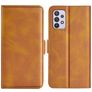 Mobigear Slim Magnet Samsung Galaxy A53 Hülle Klapphülle Geldbörse - Cognac