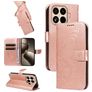 Mobigear Butterfly Xiaomi 15T Pro Hülle Klapphülle Geldbörse - Roségold