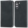 Mobigear Retro Slim Samsung Galaxy S21 FE Hülle Klapphülle Geldbörse - Schwarz