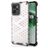 Mobigear Honeycomb Realme C35 Hülle Hardcase Backcover Stoßfest - Weiß