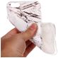 Mobigear Marble iPhone 6s Plus Hülle Flexibles TPU Backcover - Weiß