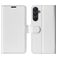 Mobigear Classic Samsung Galaxy A26 Hülle Klapphülle Geldbörse - Weiß