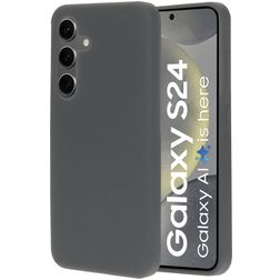 Mobiparts Samsung Galaxy S24 Silikon Backcover - Urban Grey