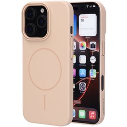 Mobiparts Slim Line iPhone 16 Pro MagSafe Hülle Hardcase Backcover - Dune Sand