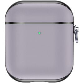 Valenta Snap Apple AirPods 1 Hülle Echtes Leder - Lila