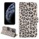 Mobigear Leopard iPhone 12 Hülle Klapphülle Geldbörse - Braun