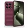 Mobigear Bumpy Xiaomi 14T Hülle Flexibles TPU Backcover - Rot