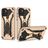 Mobigear Armor Stand Samsung Galaxy A03 Hülle Hardcase Backcover Stoßfest mit Ständer - Gold