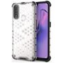 Mobigear Honeycomb Durchsichtig OPPO A31 Hülle Hardcase Backcover Stoßfest - Transparent