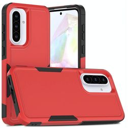 Mobigear Heavy Armor Samsung Galaxy A56 Hülle Hardcase Backcover Stoßfest - Rot