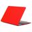 Mobigear Matte MacBook Air 13 Zoll (2018-2020) Hardshell Hülle Laptop Cover MacBook Case - Rot - Modell A1932 / A2179 / A2337