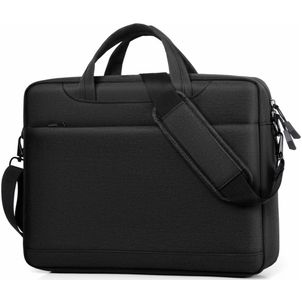 Mobigear Essentials Laptop Umhängetasche 15 - 16 Zoll Laptoptasche - Schwarz