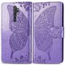 Mobigear Butterfly OPPO A9 (2020) Klapphülle Portemonnaie - Lila
