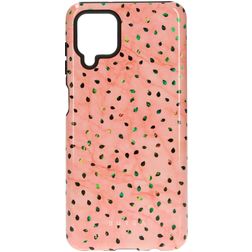 Burga Tough Samsung Galaxy A12 Hardcase Backcover Shockproof - Watermelon Shake