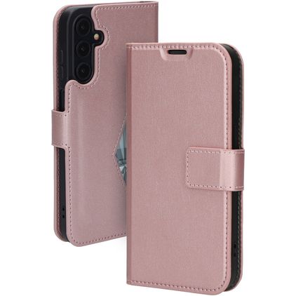 Mobiparts Classic Wallet Samsung Galaxy A15 Klapphülle Portemonnaie - Pink