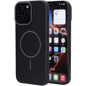 Mobiparts Slim Line iPhone 16 Pro Max MagSafe Hülle Hardcase Backcover - Onyx Black