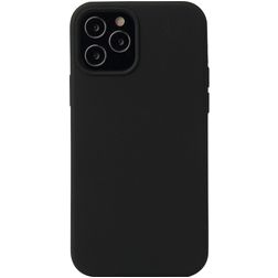 Mobigear Rubber Touch iPhone 13 Mini Silikon Hülle Backcover - Schwarz