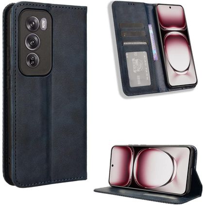 Mobigear Sensation OPPO Reno 12 Pro Hülle Klapphülle Geldbörse - Blau