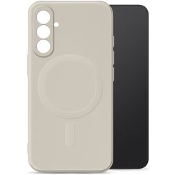 My Style Protective Flex Samsung Galaxy A36 MagSafe Hülle Flexibles TPU Backcover - Antique White