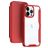 Mobigear Smart Fit iPhone 15 Pro Max Hülle Hardcase Klapphülle - Rot