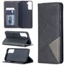Mobigear Rhombus Slim Samsung Galaxy S21 Hülle Klapphülle - Schwarz