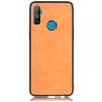 Mobigear Stitch Realme C3 Hülle Backcover - Orange